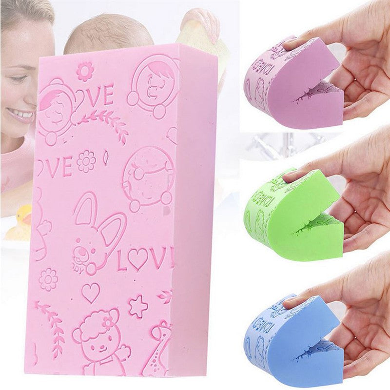 Exfoliating Shower Sponge (SG Seller) - Deep Cleanse & Remove Dead Skin