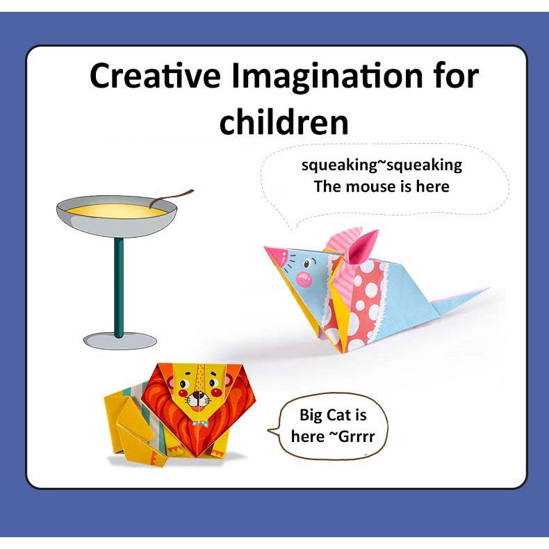 Highlight creativity and fun: Spark Creativity! Fun Origami Paper Book for Children