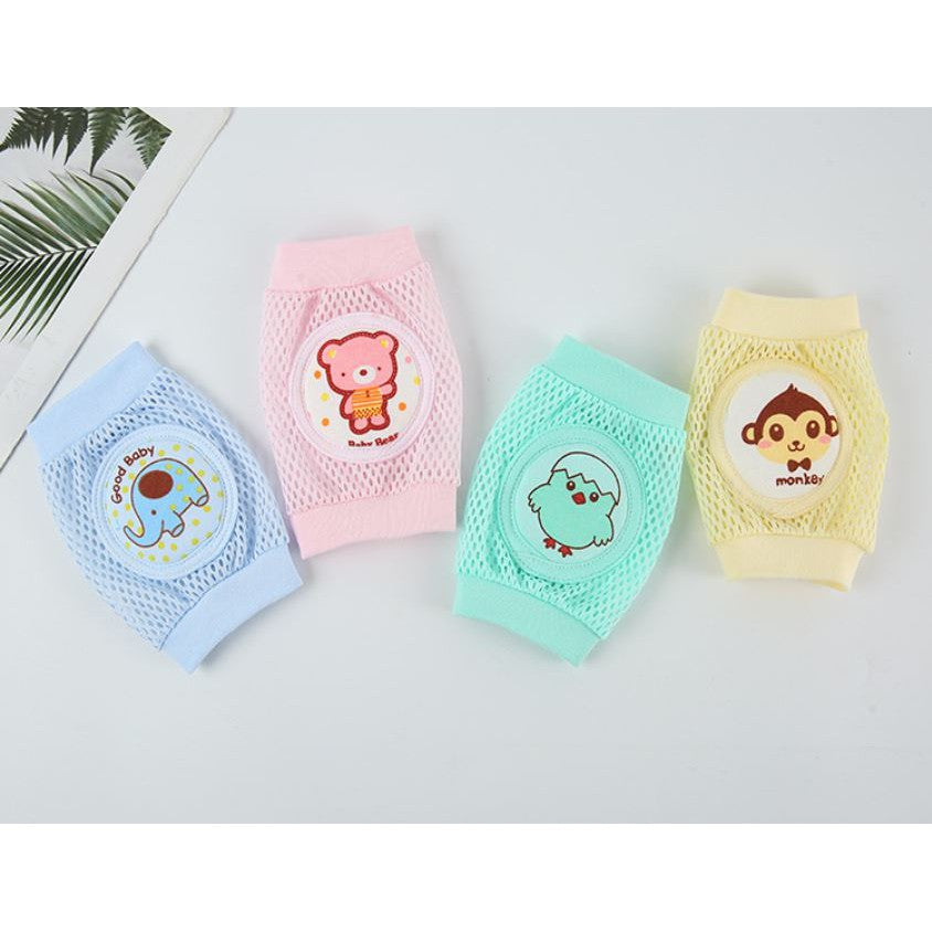 Soft & Breathable Baby Knee Pads - Anti-Slip Protection for Crawlers