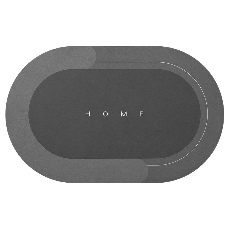 Fast-Drying Diatomite Bath Mat - Super Absorbent & Non-Slip