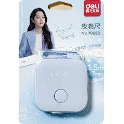 Tiny Retractable Tape Measure (1.5m/5ft) - Portable for Travel & DIY