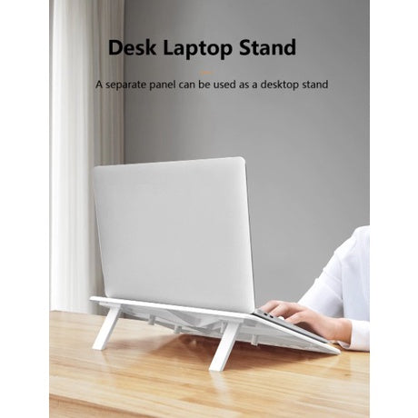 Portable Laptop Stand & Desk - Adjustable for Work & Reading