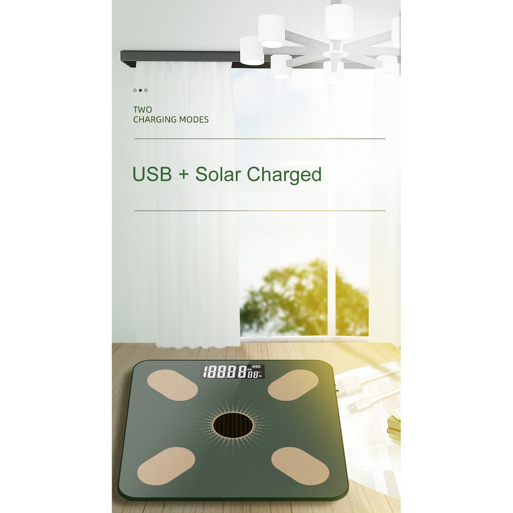 Smart Body Fat Scale with Bluetooth - Track Weight & Body Composition