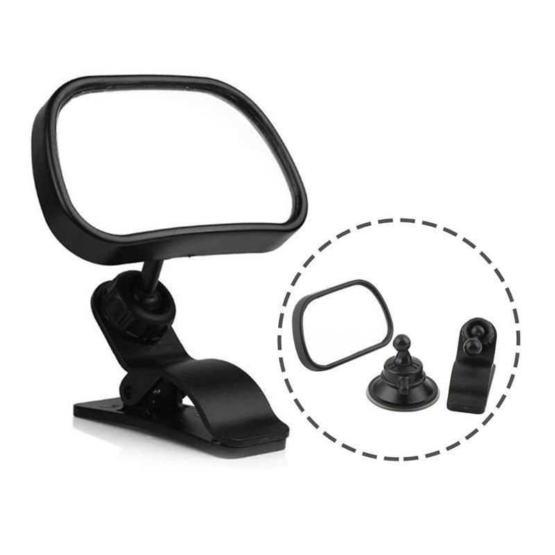 Car Baby Mirror for Rearview Monitoring - Safe & Easy to Install