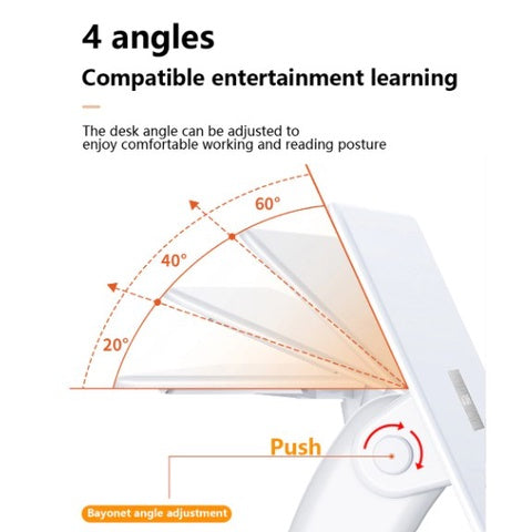 Portable Laptop Stand & Desk - Adjustable for Work & Reading