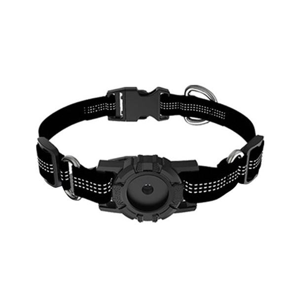 ❤️Pets Collar Holder❤️Dog accessories Air tag Dog Silicone Protective collar GPS Reflective Collar Leash