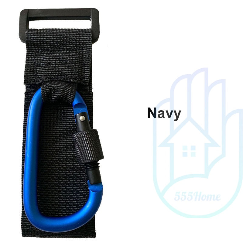 [SG] Baby Stroller Hook / Multi Purpose Carabiner Hook/ 40KG Load / Travel Camping Car Bicycle Hook Hanger