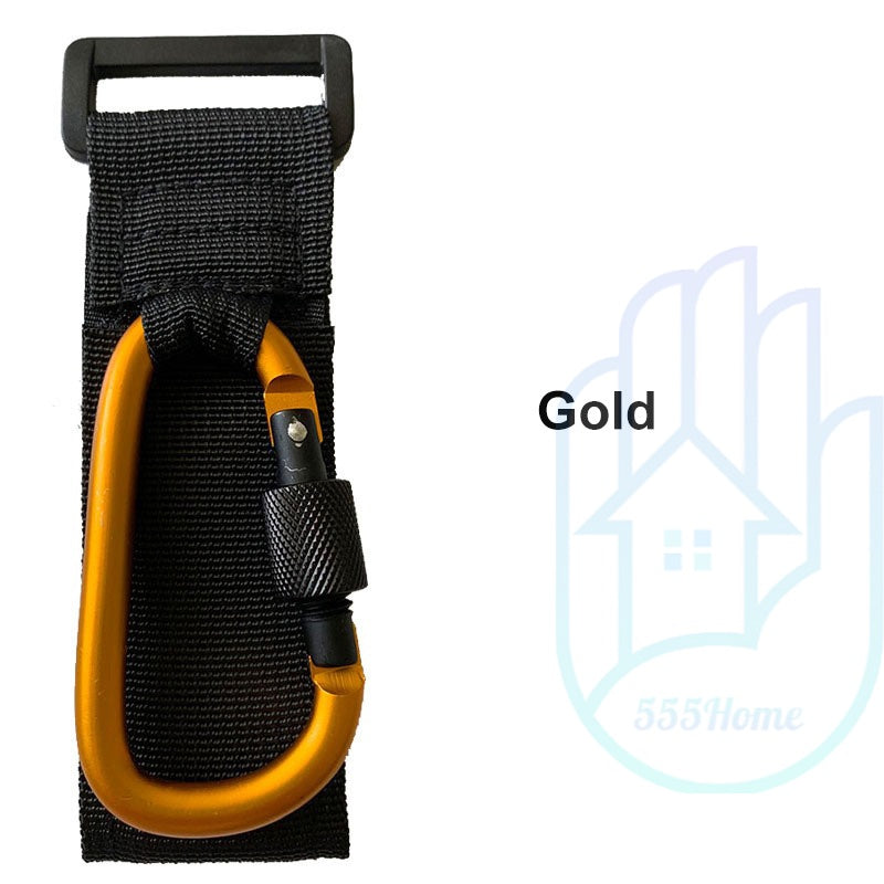[SG] Baby Stroller Hook / Multi Purpose Carabiner Hook/ 40KG Load / Travel Camping Car Bicycle Hook Hanger