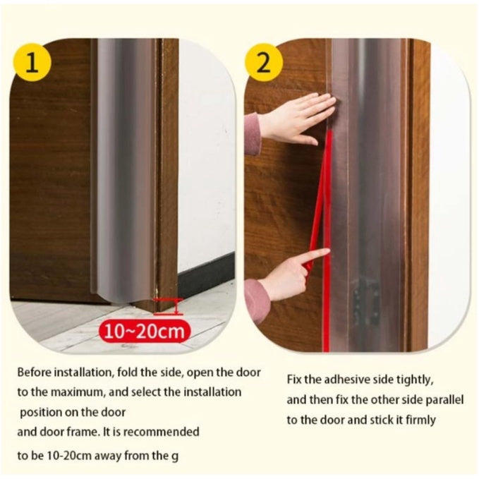 ❤️Clear Child Safety Door Hinge Protector Cover Finger Pinch Security Baby Guard Children Home School❤️