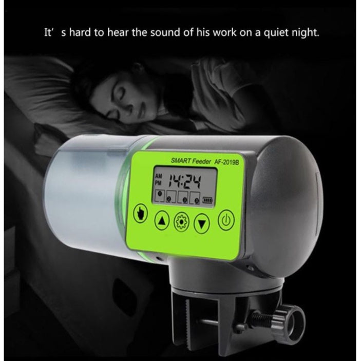 Automatic Fish Feeder Electric Aquarium Feeder Auto Adjustable Food Timer Fish Tank Dispenser