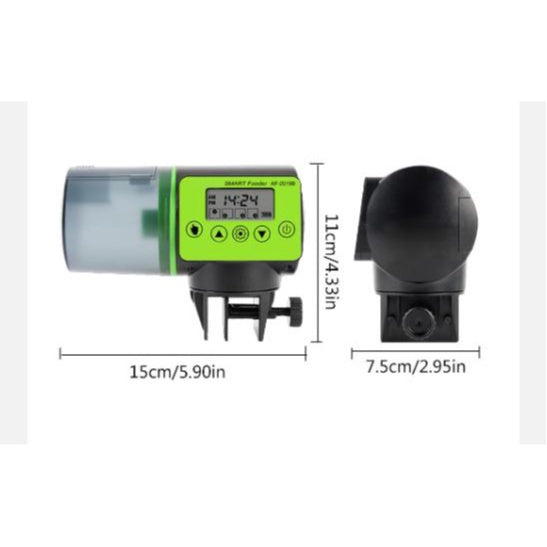 Automatic Fish Feeder Electric Aquarium Feeder Auto Adjustable Food Timer Fish Tank Dispenser