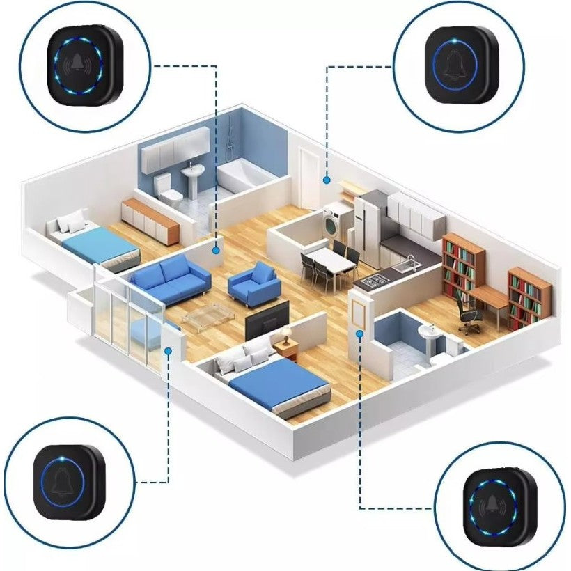 ❤️Wireless Doorbell❤️❤Smart Home Remote Digital Chrime ❤️SG Seller❤️