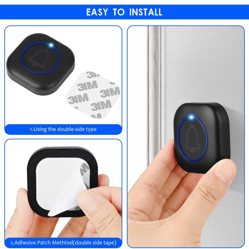 ❤️Wireless Doorbell❤️❤Smart Home Remote Digital Chrime ❤️SG Seller❤️
