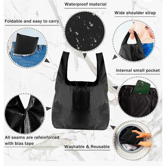 ❤️Foldable Recycle Bag❤️Eco-Friendly Shopping bag❤️SG Seller❤️