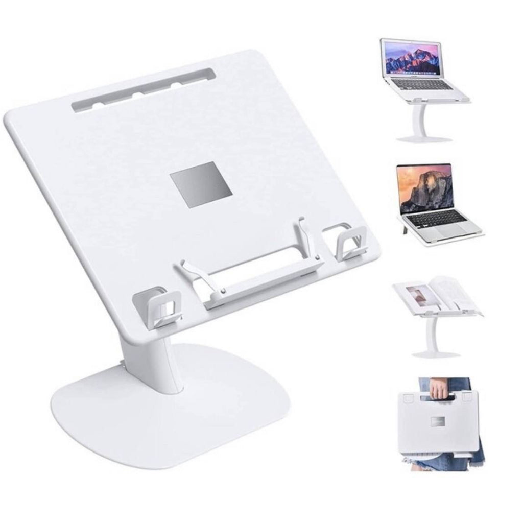 Portable Laptop Stand & Desk - Adjustable for Work & Reading