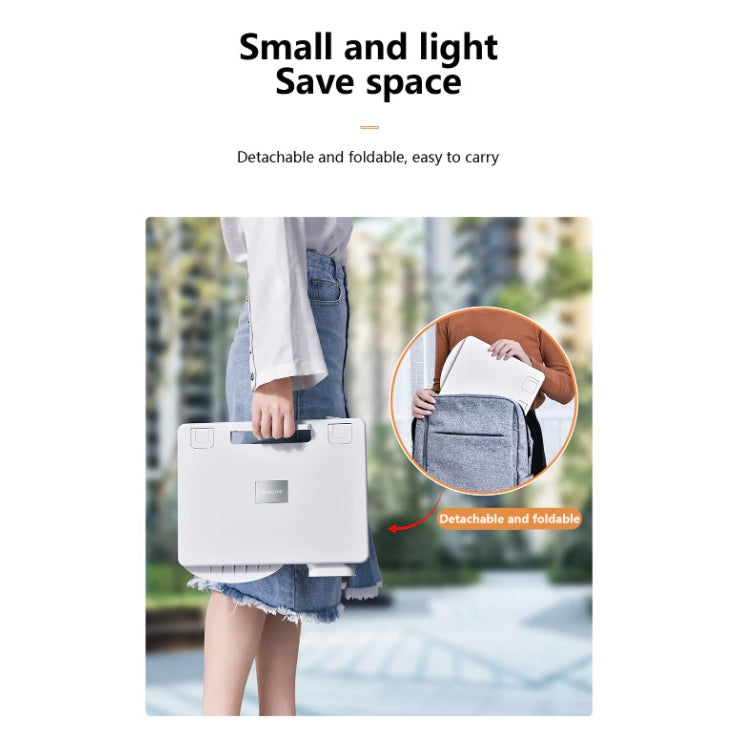 Portable Laptop Stand & Desk - Adjustable for Work & Reading