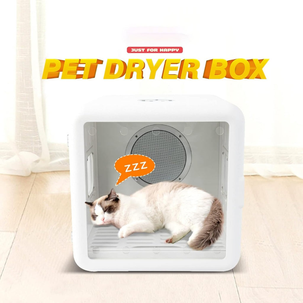 Automatic Pet Dryer Box: Spa-Like Drying for Cats & Small Dogs