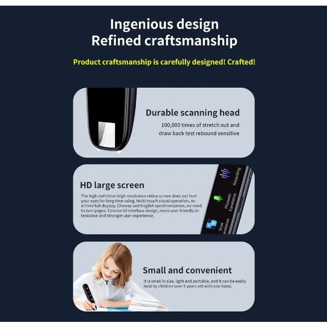 Translate Languages on the Go! Smart Scanning Pen with Text-to-Speech