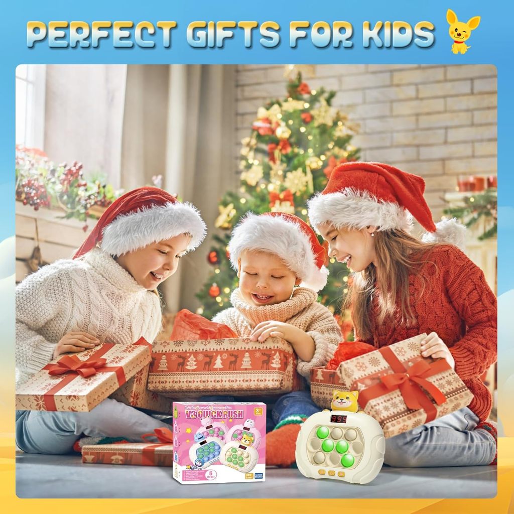 Pop-It Puzzle Game Fidget Toy (SG Seller) - Stress Relief & Fun