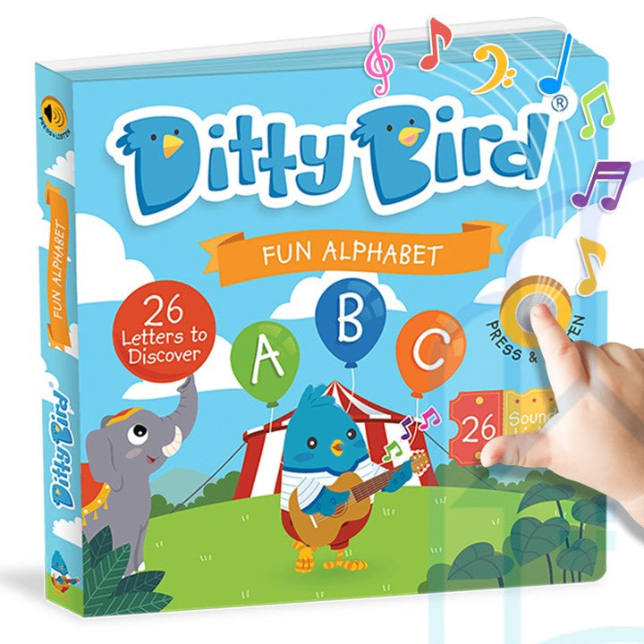 [SG] Ditty Bird Children Music Book / Baby Toddler Nursery Rhymes Book / English Music Sound Book