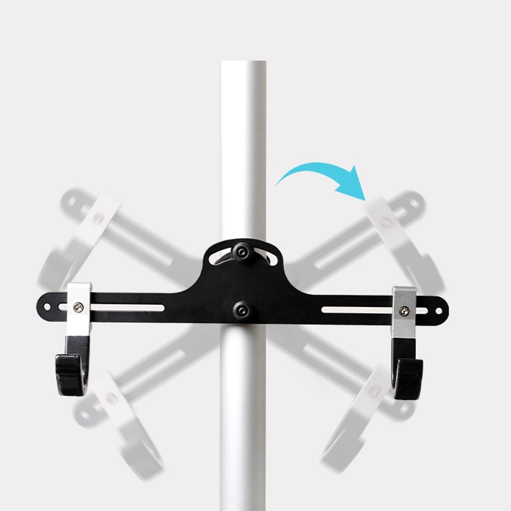 Bicycle Rack Hanger Triple Bike Stand Shelf Floor to Ceiling