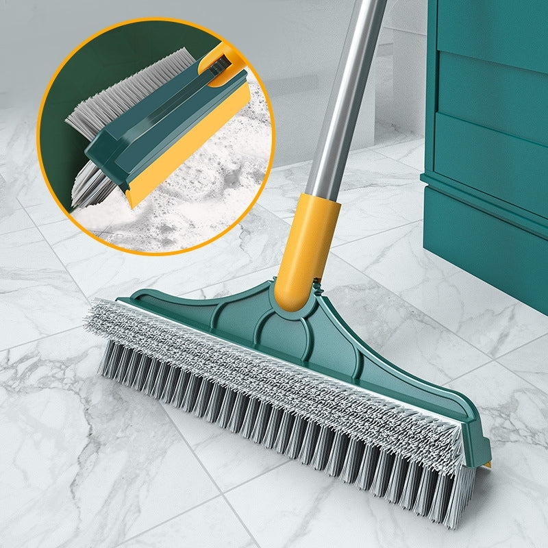 [LOCAL STOCK] 3 in 1 Gap Cleaning Floor Brush Long Handle Bristles Bathroom Cleaner Scrub Toilet