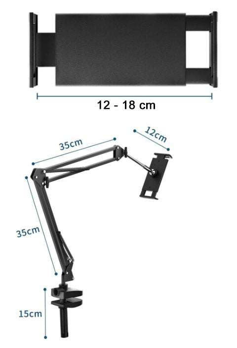 Universal Flexible Tablet Phone Holder - Hands-Free Comfort